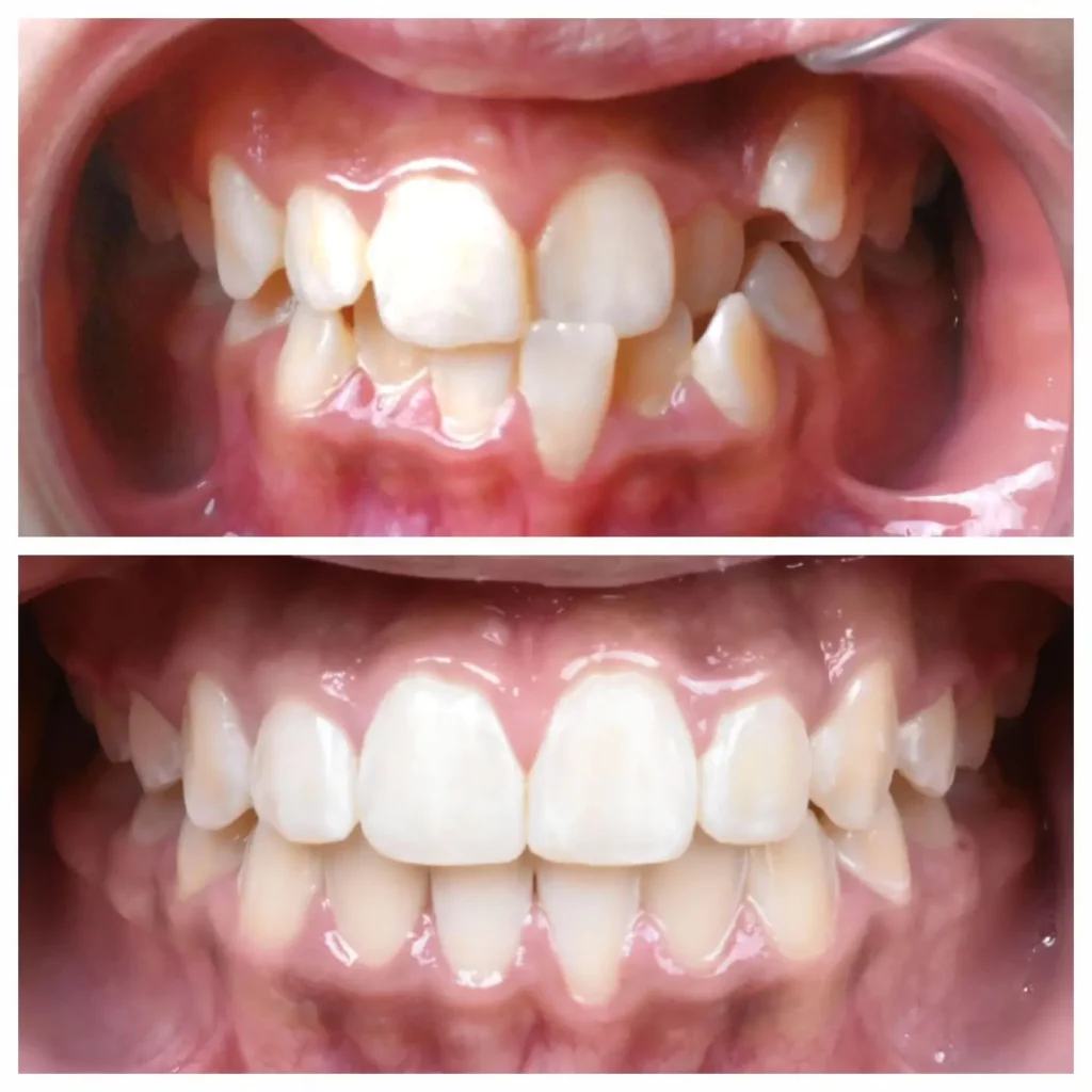 Braces Before and After