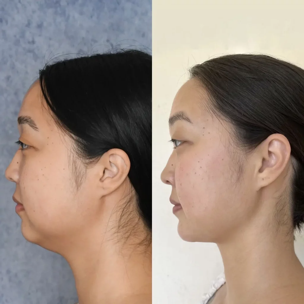 Chin Implant Before and After